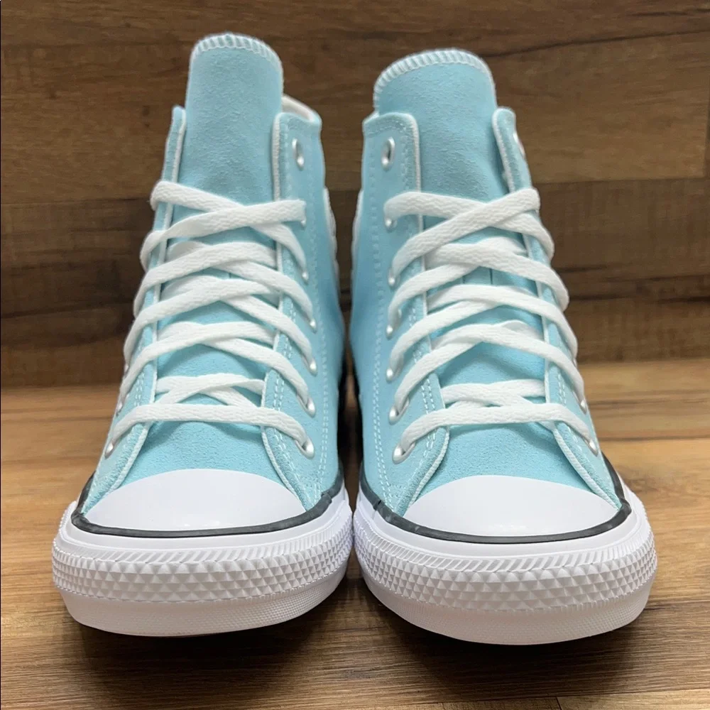 Converse High-Top Sneakers - Sky Blue - Picture 4 of 9